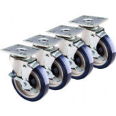 30-107S Krowne, 5" Plate Casters, Set of 4