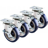 30-113S Krowne, 5" Plate Casters, Set of 4