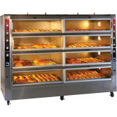 DO-16-G Piper, Eight Deck 16 Pan Electric Bakery Deck Oven