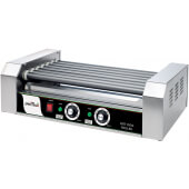 EHDG-7R Winco, 900 Watt Hot Dog Roller Grill, 18 Capacity