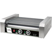 EHDG-11R Winco, 1,400 Watt Hot Dog Roller Grill, 30 Capacity