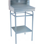 Global Industrial™ Stainless Steel Hands Free Wall Mount Sink W/Faucet & Splash Guards