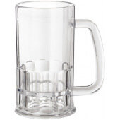 00084-1-SAN-CL GET, 12 oz Plastic Beer Mug, Clear (12/case)