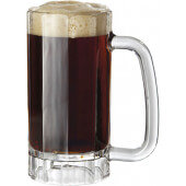 00086-1-SAN-CL GET, 16 oz Plastic Beer Mug, Clear (12/case)