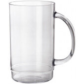 00083-1-SAN-CL GET, 20 oz Plastic Beer Mug, Clear (12/case)