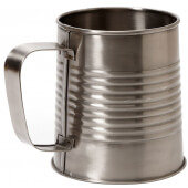 MM-28-SS GET, 28 oz Stainless Steel Mug w/ Ribbed Finish