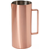 MM-160-BCPR/SS GET, 51 oz Stainless Steel Pitcher w/ Brushed Copper Finish