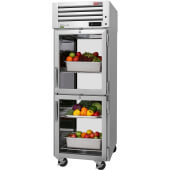 PRO-26-2R-G-PT-N Turbo Air, 29" 4 Glass Door Pass-Thru Reach-In Refrigerator, Pro Series