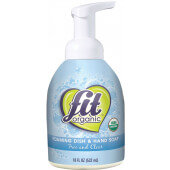 88161 Fit Organic, 18 oz Free & Clear Foaming Hand Soap (9/case)