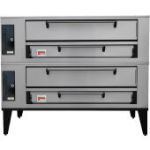 SD-1048 STACKED Marsal, 190,000 BTU Gas Pizza Oven, Single Deck