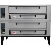 SD-866 STACKED Marsal, 260,000 BTU Gas Pizza Oven, Double Deck
