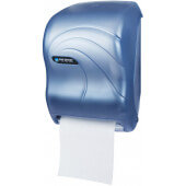 San Jamar Tear-N-Dry Essence Crank Towel Dispenser In White Enamel