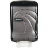 T1790TBK San Jamar, Ultrafold™ Oceans C-Fold / Multi-fold Paper Towel Dispenser, Black