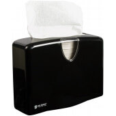 T1740BK San Jamar, Countertop C-Fold / Multi-fold Paper Towel Dispenser, Black