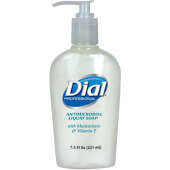 2340084024 Dial, 7 1/2 oz Antimicrobial Liquid Hand Soap w/ Moisturizers (12/case)