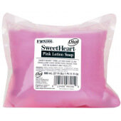 2340099506 Dial, 800 ml Sweetheart Pink Liquid Hand Soap Bag (12/case)