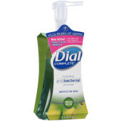1700002934 Dial, 7 1/2 oz Antimicrobial Foaming Hand Soap w/ Fresh Pear Scent (8/case)