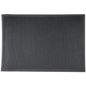 2200-35 Cactus Mat, 60" x 36" VIP Black Cloud Anti-Fatigue Rubber Floor Mat, Black