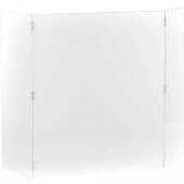AG34 American Metalcraft, 46" x 34" Acrylic Countertop Checkout Guard w/ Hinged Side Panels