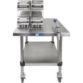 EDCS-11M (33155) Edlund, Mobile Can Opening Station w/ S-11 Manual Can Opener