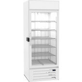 MMR27HC-1-W-IQ Beverage-Air, 30" 1 Swing Glass Door Merchandiser Refrigerator w/ Electronic Smart Lock