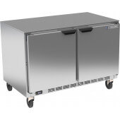 UCR48AHC Beverage-Air, 48" 2 Solid Door Undercounter Refrigerator