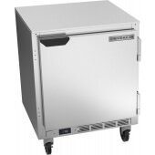 UCF27HC Beverage-Air, 27" 1 Solid Door Undercounter Freezer
