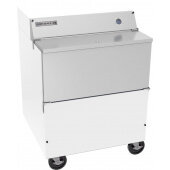 SMF34HC-1-W Beverage-Air, 34" 1 Door Single Sided Milk Cooler, 8 Crate Capacity