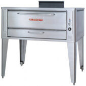 1048 Single Blodgett, 85,000 Btu Gas Pizza Oven, Single Deck, Freestanding