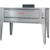 1060 Single Blodgett, 85,000 Btu Gas Pizza Oven, Single Deck, Freestanding