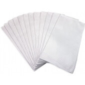 PNP915104W Monarch Brands, 16" x 16" Waffle Microfiber Cloth, White (12/pk)
