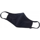 MSK-1KML Winco, Black 2-Ply Cotton Reusable Face Mask, M/L (2/pk)