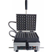 KWM09.1BR46620 Krampouz, 1,800 Watt Electric Waffle Maker / Iron, Single, 4 x 6 Brussels