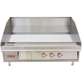 124SC Lang Manufacturing, 24" Electric Countertop Griddle, Solid State Controls, 208, 12 kW
