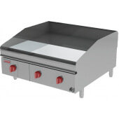 136ZTD Lang Manufacturing, 36" Electric Countertop Griddle, Snap Action Controls, 208v, 18 kW