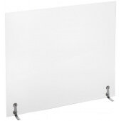 AG28 American Metalcraft, 28" x 24" Acrylic Top Mount Booth Guard