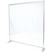 RPC60 American Metalcraft, 60" x 60" Portable PVC Restaurant Partition