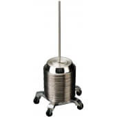 SCRACK5 American Metalcraft, Aluminum Rolling Plate Cover Cart, Holds up to 175 Covers