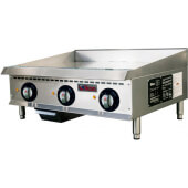 ITG-36E Ikon by MVP, 36" Electric Countertop Griddle, Thermostatic Controls, 208/240v