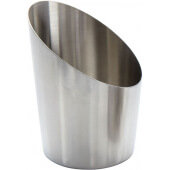 FFCS45 American Metalcraft, 12 oz Angled Stainless Steel French Fry Cup
