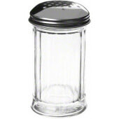 GLA312 American Metalcraft, 12 oz Glass Cheese Shaker w/ Perforated Top