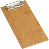 BB8 American Metalcraft, 4" x 8" Wood Menu Holder, Bamboo