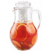 328 TableCraft, 3 Qt Polycarbonate Pitcher w/ Center Ice Core