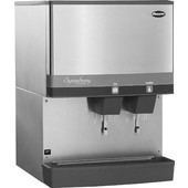 110CM-NI-LI Follett, Countertop Manual Fill Chewblet Ice Dispenser, 110 Lb Storage
