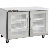 CLUC-36R-GD-LR Centerline by Traulsen, 36" 2 Glass Door Undercounter Refrigerator
