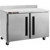 CLUC-48R-SD-WTLL Centerline by Traulsen, 48" 2 Solid Door Worktop Refrigerator