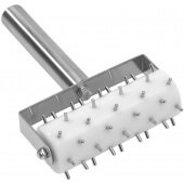 DD5704 American Metalcraft, 5" Aluminum Pizza Dough Docker w/ Stainless Steel Pins