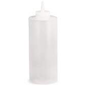 32C TableCraft, 32 oz Cone Tip Polyethylene Squeeze Bottle, Clear