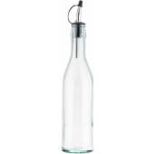 H92007 TableCraft, 17 oz Glass Oil & Vinegar Cruet Bottle w/ Pourer