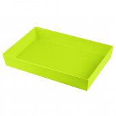 CW5000LG TableCraft Professional Bakeware, Full Size 3" Deep Cast Aluminum Food Pan, Lime Green